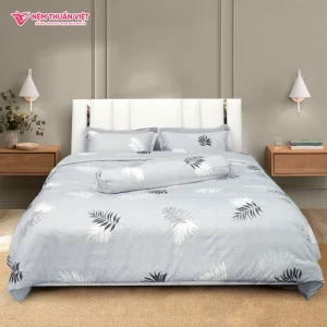 Bộ Ga Giường /Mền Thuần Việt ECTC 07 – Lụa Thoáng Mát, Thấm Hút Mồ Hôi Tốt